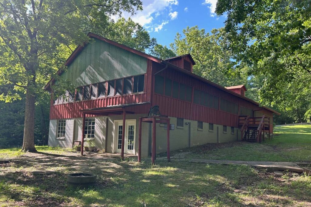 Exterior of dining hall