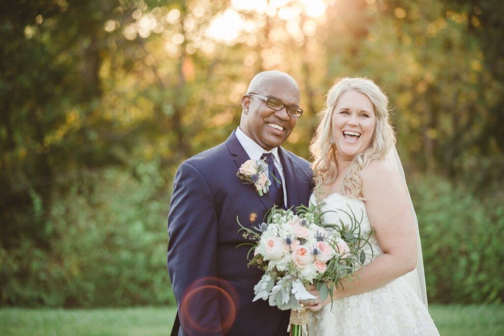 Bride and groom