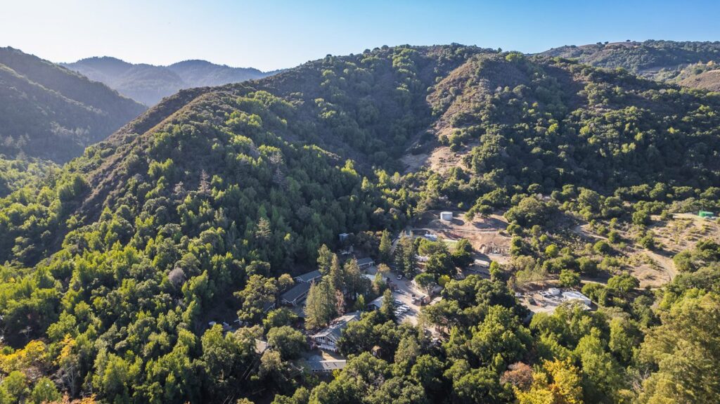 Aerial of Camp Via West