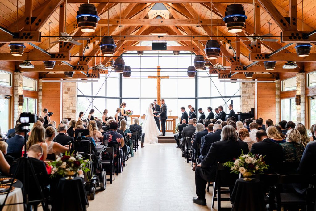 Gorgeous chapel at a summer camp