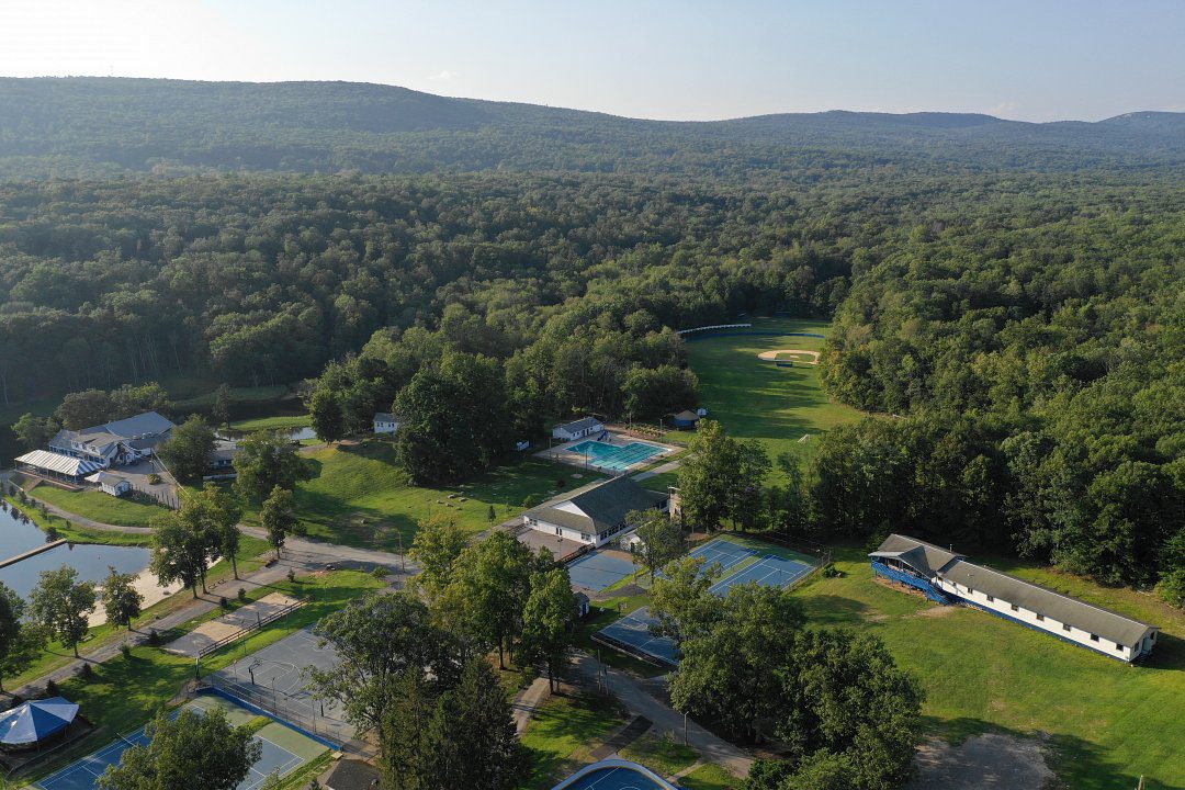Aerial of Camp Echo