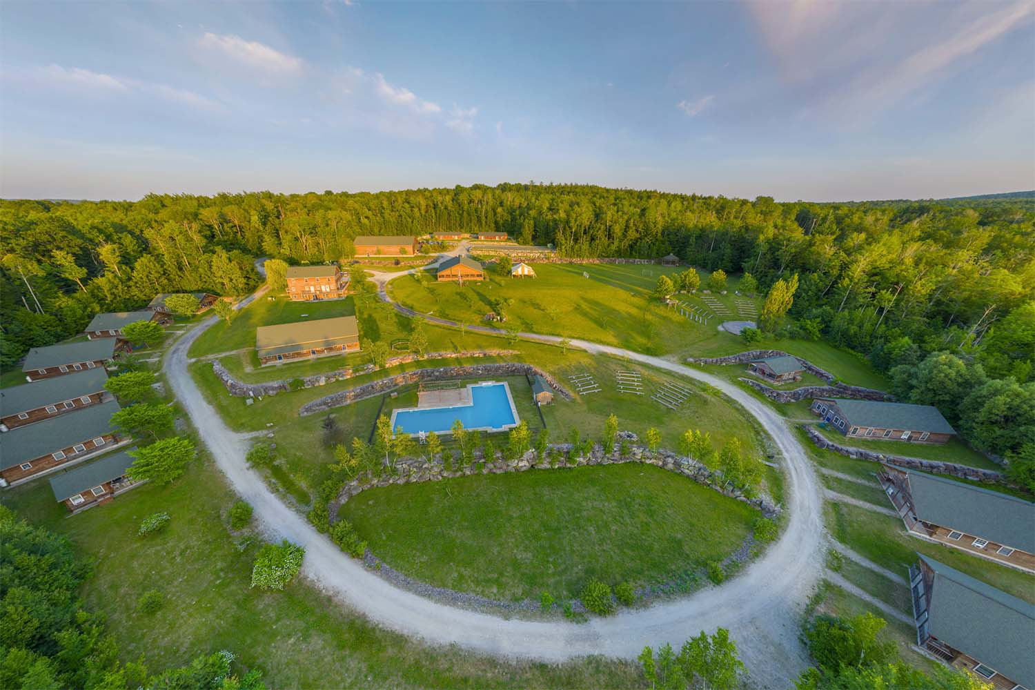 Aerial of Camp Eastwood